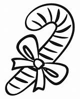 Candy Cane Coloring Pages Printable Color Kids Christmas Print Popular Coloringhome sketch template