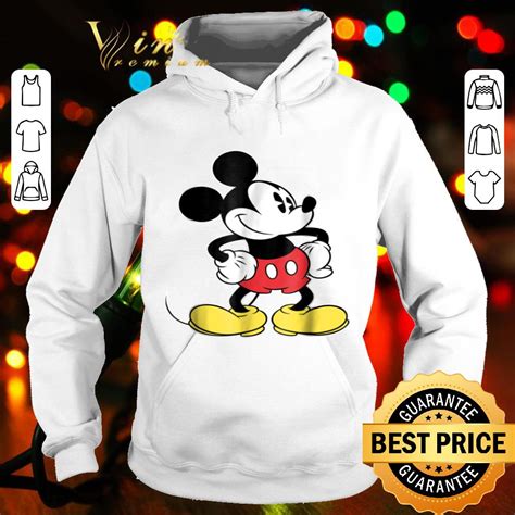 Disney Classic Mickey Mouse Shirt Hoodie Sweater
