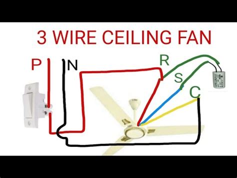 wiring  ceiling fan   wires