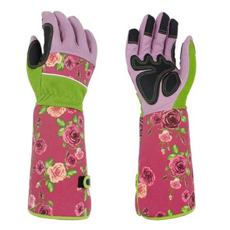 professional rose pruning thornproof gardening long gloves forearm