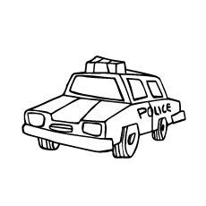 police police car coloring pages  toddler  love car