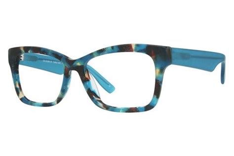 Funky Blue Tortoise Eyeglasses Fashion Eye Glasses Funky Glasses