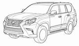 Gx Prado Alleged Drawings Landcruiser Google جدید Filtrado Lavado Facelifted Beredar Facelift F8 شاسی Autoblog sketch template
