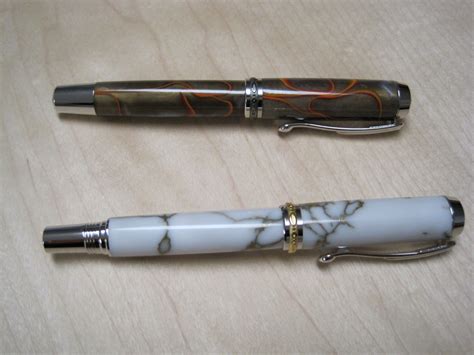 cap options custom pens