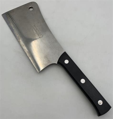 f dick rostfrei butcher meat cleaver knife stainless steel 20 1393 ebay