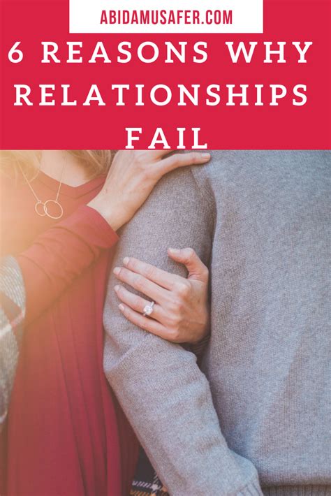 6 reasons why relationships fail abida musafer relationship