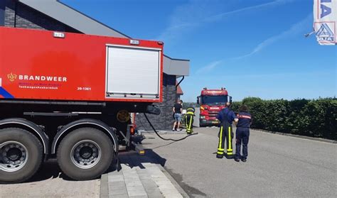 brand  container bij aldi  fijnaart