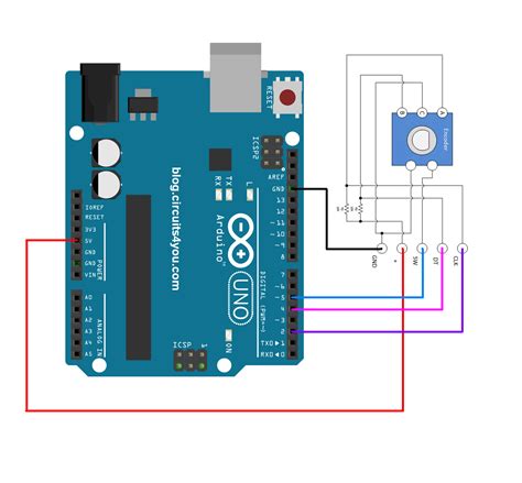 arduino rotary encoder wiring