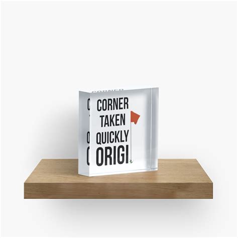 corner  quickly origi acrylic block  sale  lizreichart