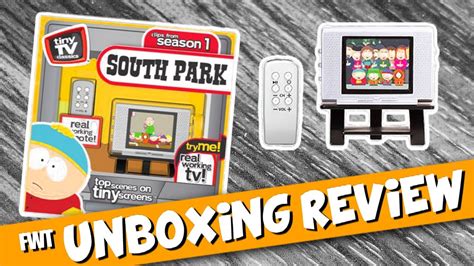 Tiny Tv Classics South Park Edition Unboxing Review Youtube