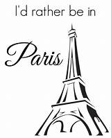 Paris Printable French Themed Printables Rather Script Girlinthegarage Decor Drawings Theme Text Crafts La Printablee Girl Via Flair Some Add sketch template