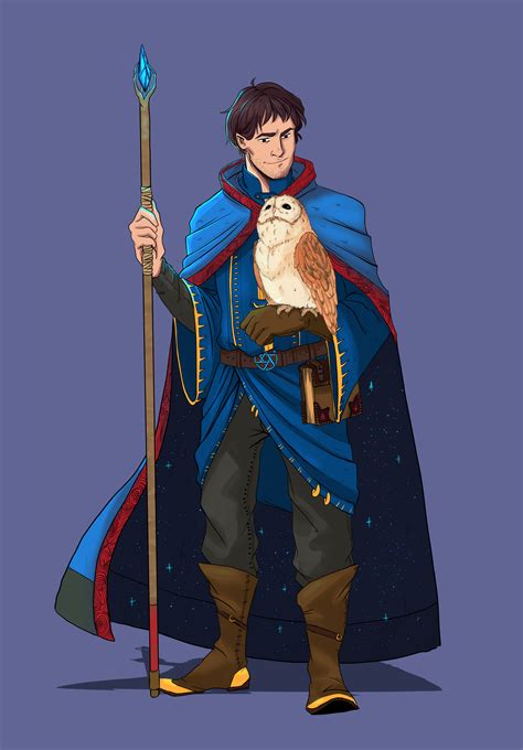 art commission   human wizard martin rdnd