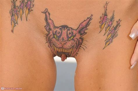evil cat pussy tattoo picture of the day
