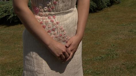 surrey teen wears burlap sack prom dress for charity ctv vancouver news