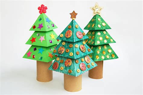 paper christmas tree kids crafts fun craft ideas firstpalettecom
