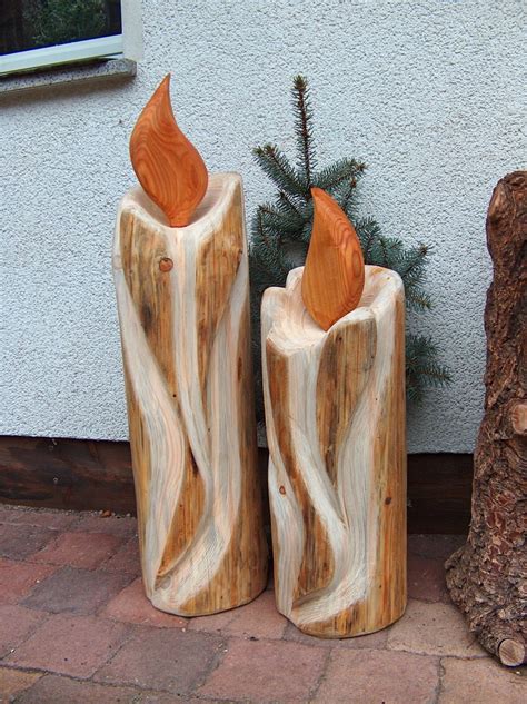 holzkerzen wood crafts christmas wood crafts crafts