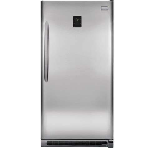 frigidaire gallery  cu ft frost  upright freezer stainless steel   upright