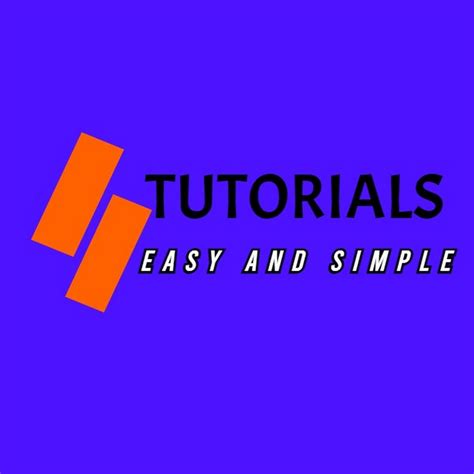 easy  simple tutorials youtube