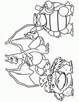 Pokemon Coloring Pages Blastoise Charizard Advanced Printable Venusaur Mega Color Print Birthday Sheets Ex Picgifs Cards Book Dungeon Clipart Ausmalbilder sketch template