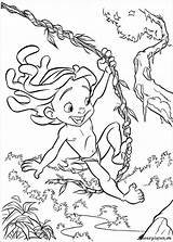Tarzan Colorat Kleurplaat Malvorlagen Kleurplaten Desene Planse Colorier Malvorlage P42 Coloriez Walt Animé Coloriages Animato Primiiani Maatjes Malbuch Copii Stimmen sketch template