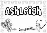 Ashleigh Coloring Pages Print Color Hellokids sketch template