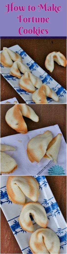 Homemade Fortune Cookies Chinese Fortune Cookies