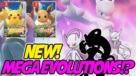 New Mega Evolution In Pokemon Let S Go Pikachu And Eevee