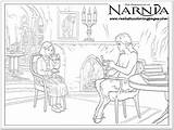 Narnia Lucy Tumnus Colorir Aslan Iket sketch template