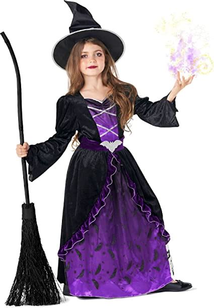 morph costumes purple witch costume kids halloween costumes  girls