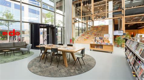 nieuwe vestiging openbare bibliotheek amsterdam op bijlmerplein stedebouw architectuur
