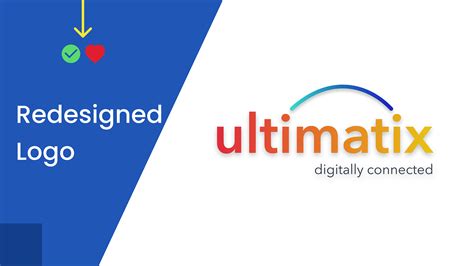 tcs ultimatix logo redesign  behance