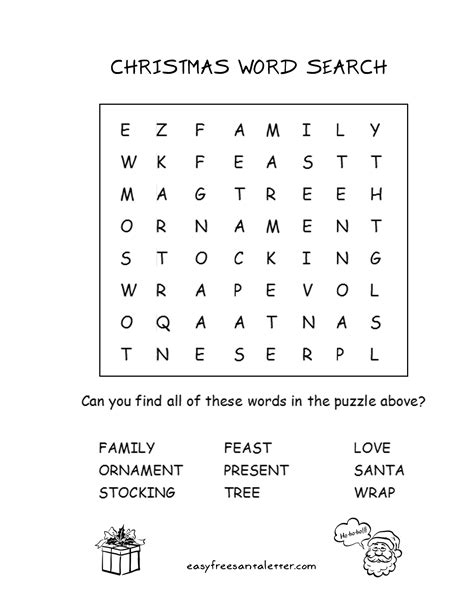 printable christmas word search coloring  activity pages