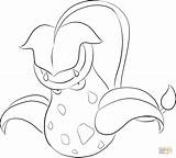 Pokemon Coloring Victreebel Pages Tauros Printable Clipart Lineart Deviantart Mermaid Little Color Comments Clipground Coloringhome sketch template