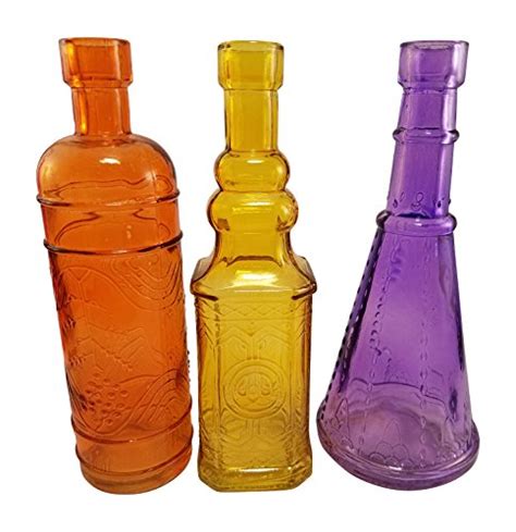 Decorative Colored Vintage Glass Bottles For Bottle Tree The Garden