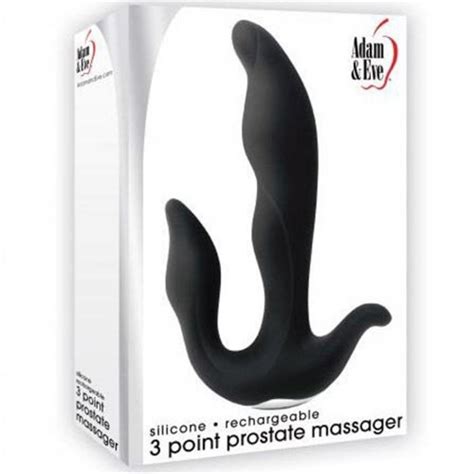 adam and eve 3 point prostate massager sex toys at adult empire