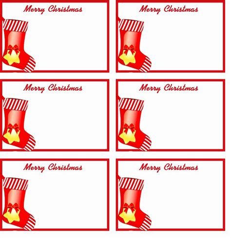 christmas gift tags  candy canes  stars    decorated