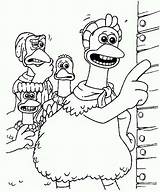Ginger Coloring Pages Chicken Run Getdrawings sketch template