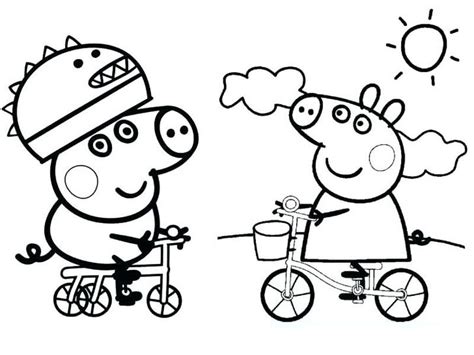 cute pig coloring pages ideas huge collection  images peppa