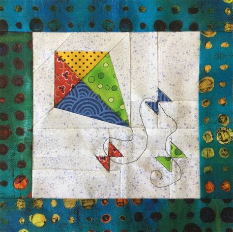 kite quilt block paper pieced pattern etsy
