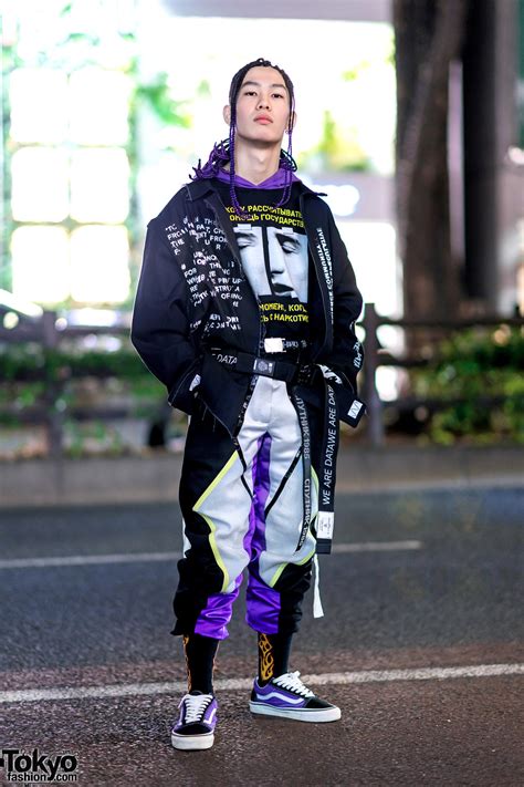 Bunker Tokyo Russian Streetwear Style W Purple Braids