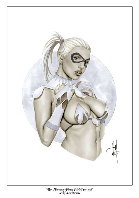Harley Quinn Dw 398 Pinup Girl Art By Alex Miranda