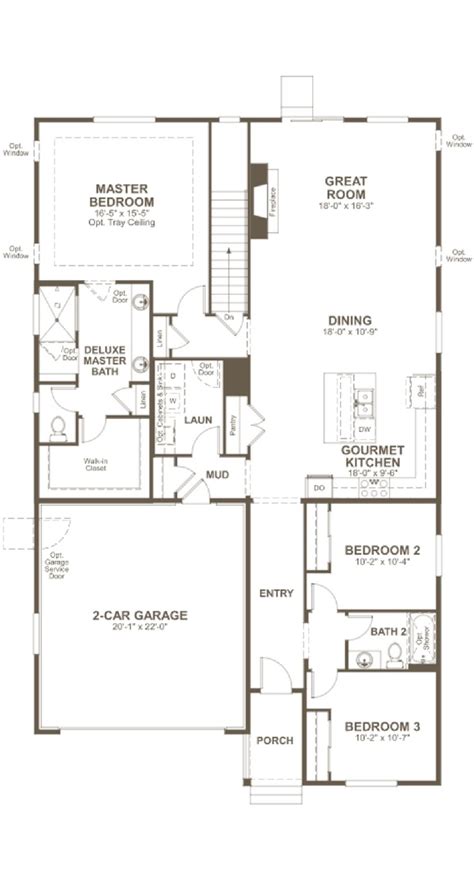 inspirational richmond american homes floor plans  impression house plans gallery ideas