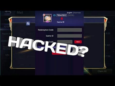 ml redeem code hack youtube