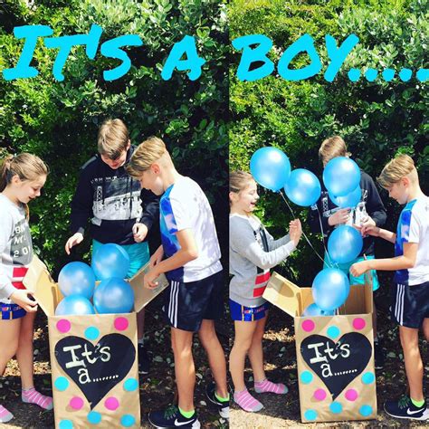 awesome  creative baby gender reveal ideas
