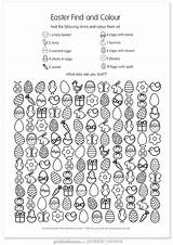 Easter Printable Find Activity Colour Activities Worksheets Printables Fun Color Kids Picklebums Puzzles Sheet Games Lire Visit Little Read First sketch template