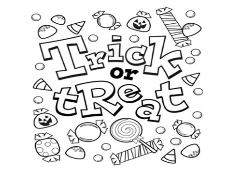 halloween candy coloring pages  getdrawings