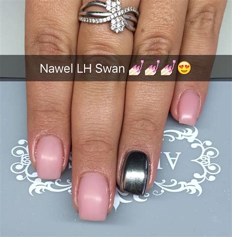 nails inspiration swan nail colors lovely beauty ongles swans