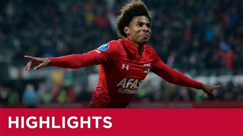 highlights az fc utrecht eredivisie youtube