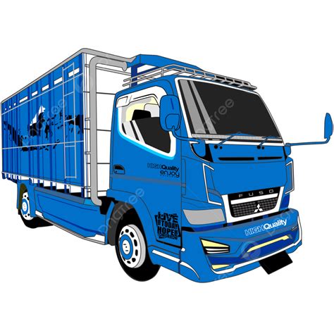 cool blue truck canter vector  canter vector canter truck