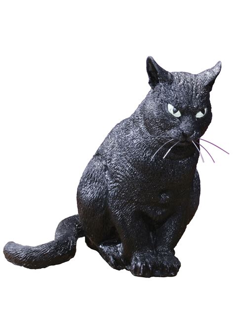 realistic scary cat decoration